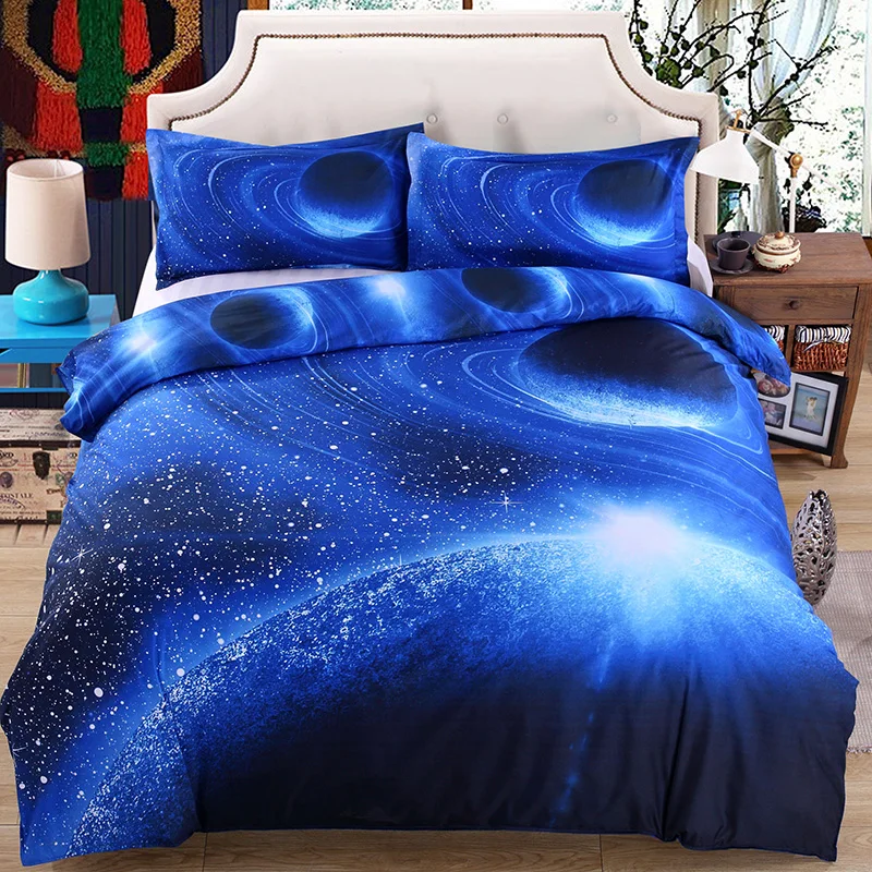 UNIKEA New 3D Print Galaxy Universe Bedding Set for Teen Boy Blue Starry Sky Zipper Duvet Cover Flat Sheet with 2 Pillowcases Be
UNIKEA New 3D Print Galaxy Universe Bedding Set for Teen Boy Blue Starry Sky Zipper Duvet Cover Flat Sheet with 2 Pillowcases Be