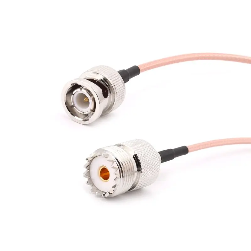 UHF SO239 Female To BNC Male RG316 Pigtail Cable 15cm Radio Coaxial Antenna Cables -hol
UHF SO239 Female To BNC Male RG316 Pigtail Cable 15cm Radio Coaxial Antenna Cables -hol