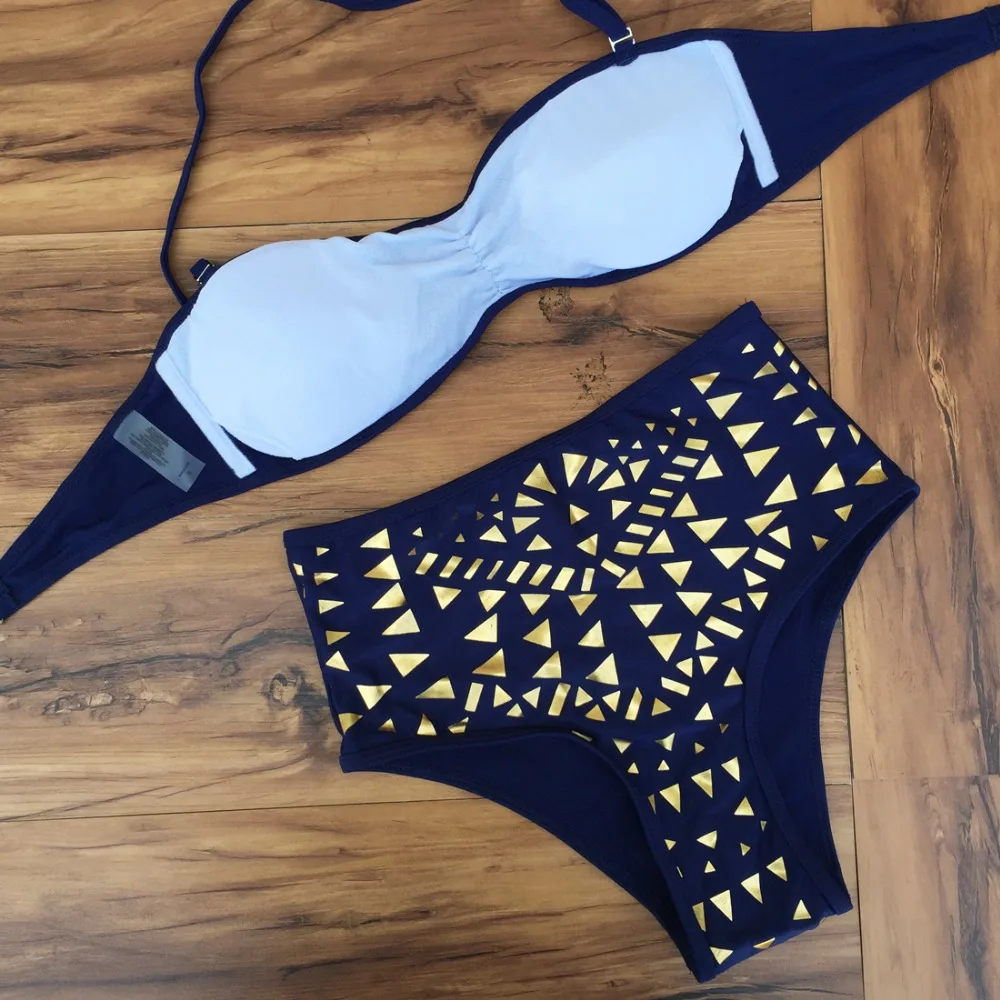 Bikini 2019 sexy Push Up swimwear golden Print bikini brazilian swimsuit High Waist bathing suit Women swimsuit maillot de bain
Bikini 2019 sexy Push Up swimwear golden Print bikini brazilian swimsuit High Waist bathing suit Women swimsuit maillot de bain