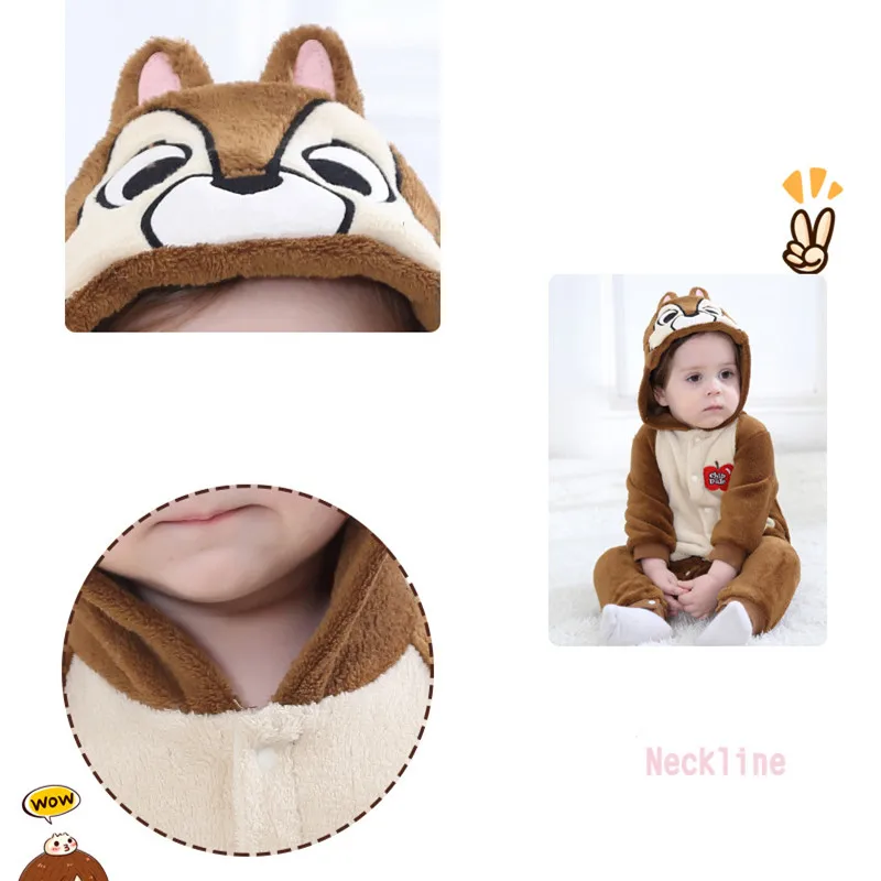 Winter Children Onesie Cute Chipmunks Kids Girls Boys Animal Kids Clothes Cosplay Pajamas Halloween Christmas Costumes Romper
Winter Children Onesie Cute Chipmunks Kids Girls Boys Animal Kids Clothes Cosplay Pajamas Halloween Christmas Costumes Romper