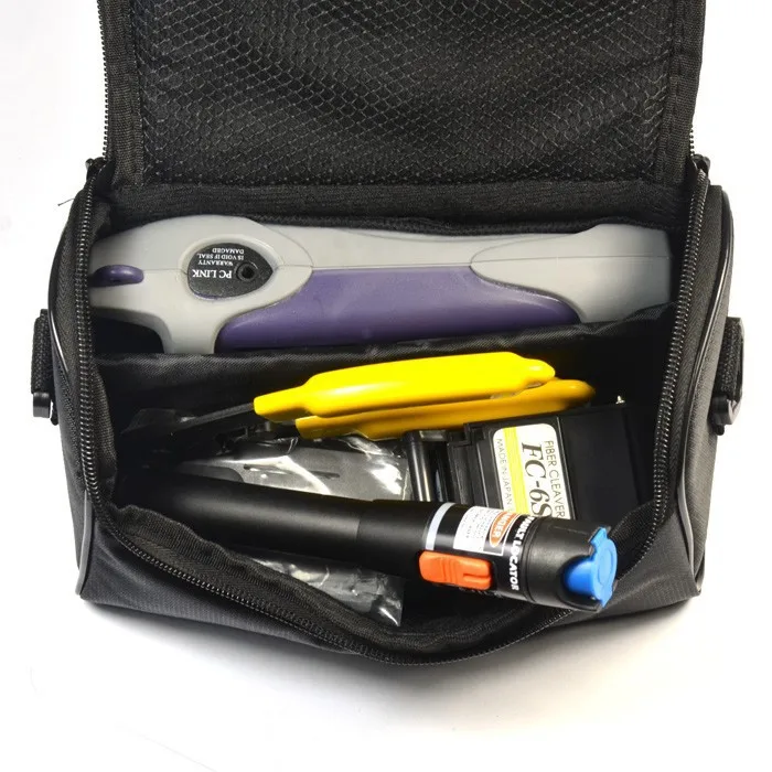 FTTH TOOL SET,10 In 1 Fiber Optic FTTH Tool Kit with FC-6S Fiber Cleaver and Optical Power Meter 10Mw Visual Fault Locator
FTTH TOOL SET,10 In 1 Fiber Optic FTTH Tool Kit with FC-6S Fiber Cleaver and Optical Power Meter 10Mw Visual Fault Locator