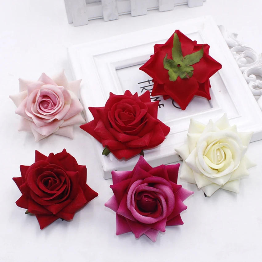 30Pcs/Bag Roses Flower Heads Silk Flowers Artificial Flowers DIY Fake Flowers Wedding Car Decor Multi-use Flores Artificiales
30Pcs/Bag Roses Flower Heads Silk Flowers Artificial Flowers DIY Fake Flowers Wedding Car Decor Multi-use Flores Artificiales