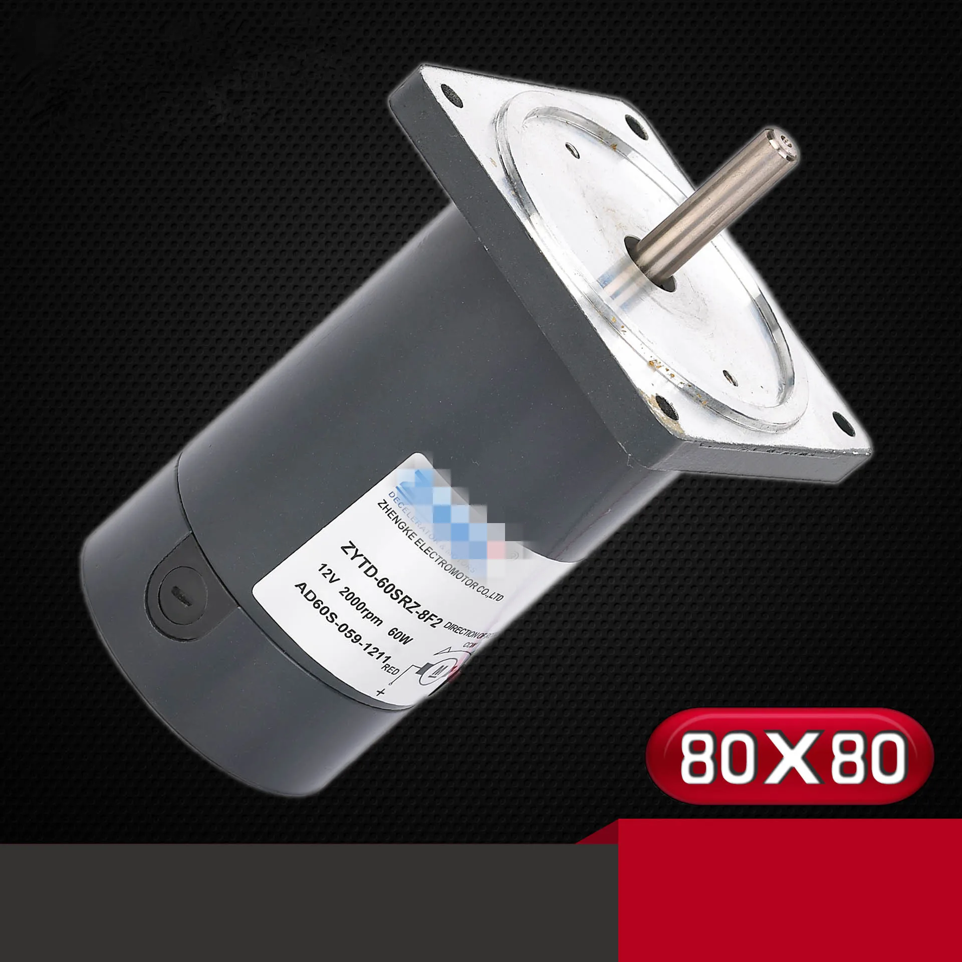 DC ZYTD-60SRZ-8F2 12V 24V 60mm DIA Micro Adjustable Speed Motor Reversing Flange 2000RPM-5000RPM
DC ZYTD-60SRZ-8F2 12V 24V 60mm DIA Micro Adjustable Speed Motor Reversing Flange 2000RPM-5000RPM