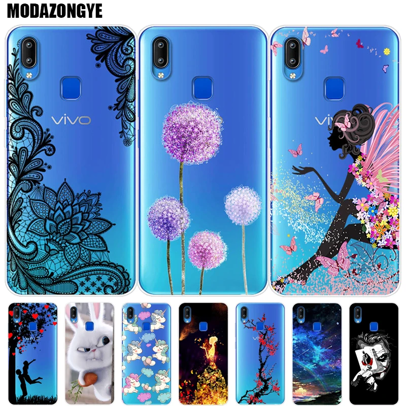 Чехол Vivo U1 чехол для телефона U 1 VIVOU1 Силиконовые Мягкие Мультяшные из ТПУ