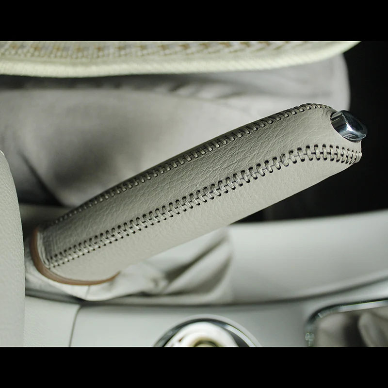 Genuine Leather Handbrake Grips For Citroen C5 Natural leather cover on the handbrake car accessories interior
Genuine Leather Handbrake Grips For Citroen C5 Natural leather cover on the handbrake car accessories interior