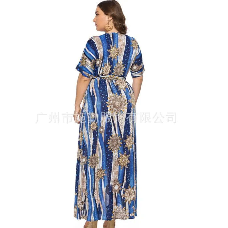 Plus Size 6XL 2019 Women Summer Bohemian Casual Beach Dress Vintage Sexy Party Night Elegant Maxi Dresses 
Plus Size 6XL 2019 Women Summer Bohemian Casual Beach Dress Vintage Sexy Party Night Elegant Maxi Dresses