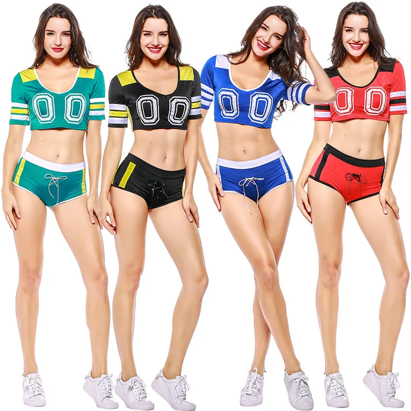 Sexy Football Cheerleader Costume High School Girl Sport Game Football Cheerleader Uniform
Sexy Football Cheerleader Costume High School Girl Sport Game Football Cheerleader Uniform