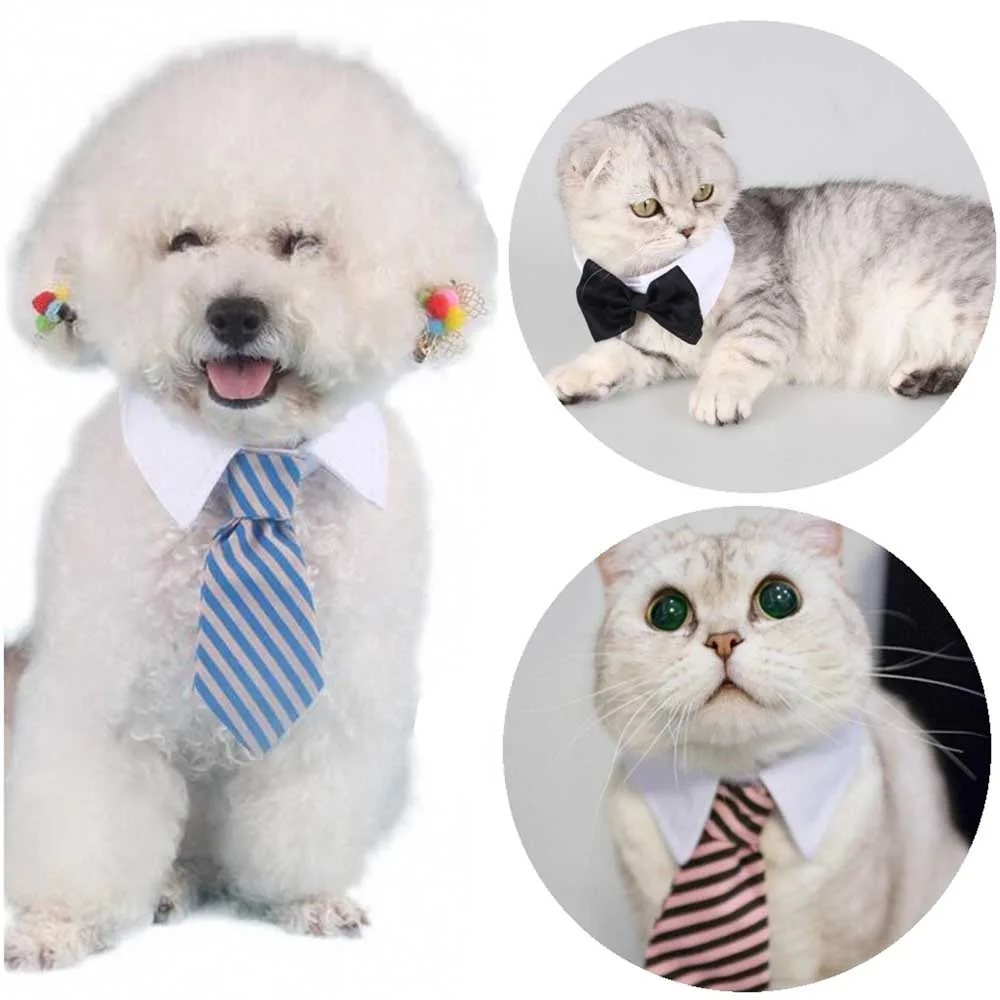 Wholesale 10pcs/lot Various Cat Dog Bow Tie Cat Collar Necktie Cat Tie for Small Cat Pet Dog Accessories S L
Wholesale 10pcs/lot Various Cat Dog Bow Tie Cat Collar Necktie Cat Tie for Small Cat Pet Dog Accessories S L