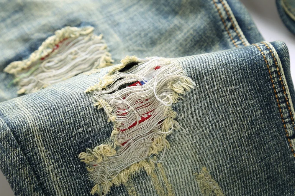 2019 Summer Slim Hole Zipper Denim Jeans Skinny Frayed Pants Distressed Rip Trousers Punk Style W620
2019 Summer Slim Hole Zipper Denim Jeans Skinny Frayed Pants Distressed Rip Trousers Punk Style W620
