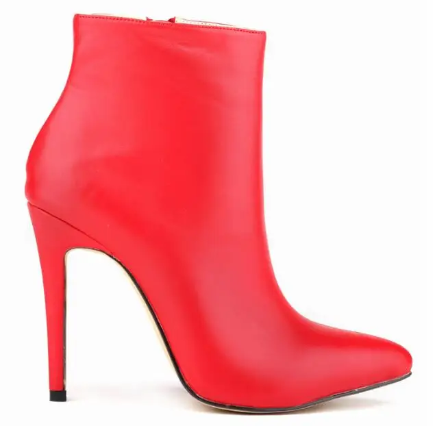 Woman short Boots smooth surface Woman ankle Boots thin Heel pointed toe Booties Autumn Winter Female Shoes
Woman short Boots smooth surface Woman ankle Boots thin Heel pointed toe Booties Autumn Winter Female Shoes