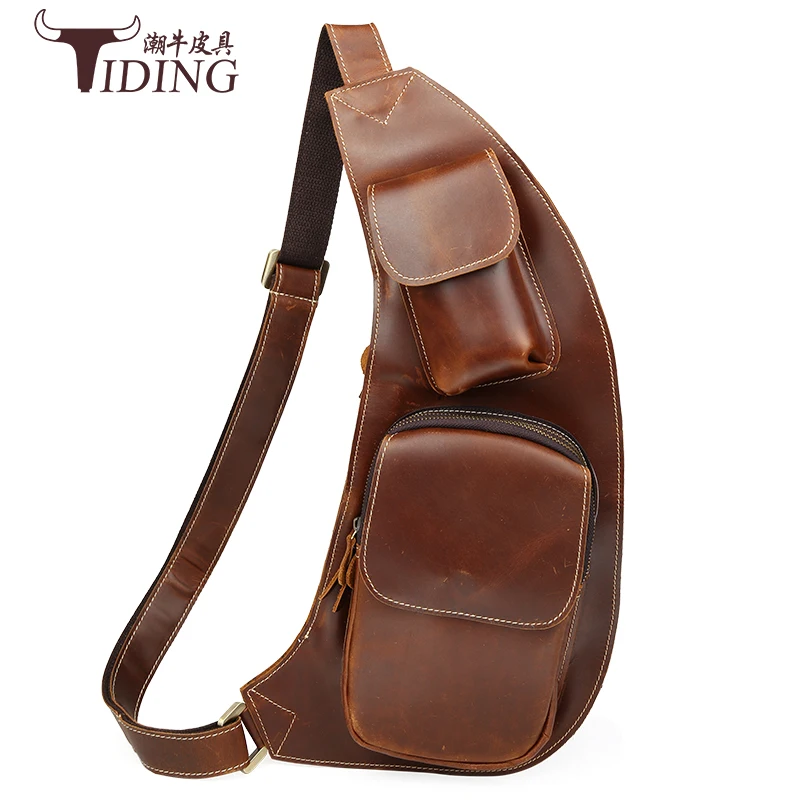 2017 new Men leather chest crossbody bag Casual men messenger bag high quality chest pack genuine leather messenger bag men
2017 new Men leather chest crossbody bag Casual men messenger bag high quality chest pack genuine leather messenger bag men