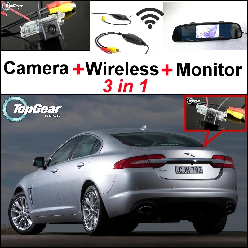 3 in1 Special Rear View Camera + Wireless Receiver + Mirror Monitor Easy DIY Back Up Parking System For Jaguar XJ X351
3 in1 Special Rear View Camera + Wireless Receiver + Mirror Monitor Easy DIY Back Up Parking System For Jaguar XJ X351