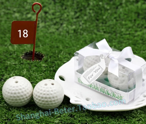 Free shipping 50sets/100piece New Arrival Golf Ball salt pepper shaker wedding favor bridal shower party gift present
Free shipping 50sets/100piece New Arrival Golf Ball salt pepper shaker wedding favor bridal shower party gift present