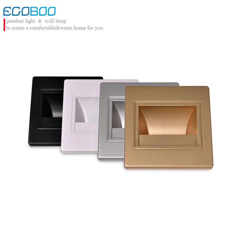 EGOBOO Recessed Led Stair Light indoor New Lamps Modern 100-240v 1.5w Wall Lights In Step Lamp Indoor 2pcs/lot
EGOBOO Recessed Led Stair Light indoor New Lamps Modern 100-240v 1.5w Wall Lights In Step Lamp Indoor 2pcs/lot