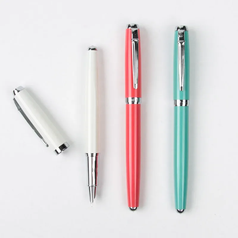 0.38mm nib ink pen. School Stationery Office Learning Aristocratic luxury Writing Metal gift pen Writing Fountain pen
0.38mm nib ink pen. School Stationery Office Learning Aristocratic luxury Writing Metal gift pen Writing Fountain pen