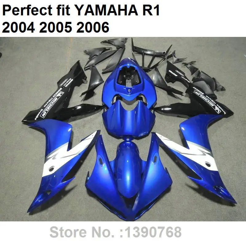 Aftermarket body parts fairings for Yamaha injection mold YZF R1 04 05 06 matte blue black fairing kit YZFR1 2004 2005 2006 LV17
Aftermarket body parts fairings for Yamaha injection mold YZF R1 04 05 06 matte blue black fairing kit YZFR1 2004 2005 2006 LV17