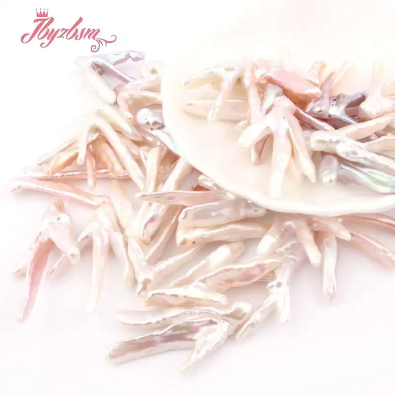 Натуральный пресноводный жемчуг 20x30 30x45 мм бусы Biwa Bird Foot свободные камни