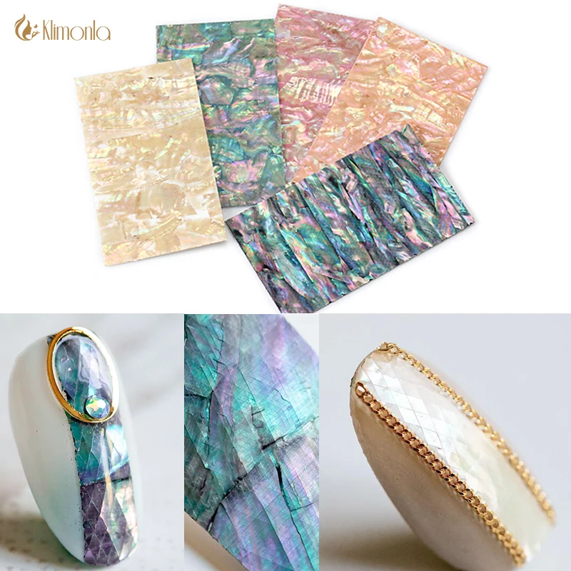Nail Art Sticker Adhesive Real Shell Sticker 0.08mm Ultra-thin Mermaid Abalone Flakes 3d Nails Tips Decals Manicure Decoration
Nail Art Sticker Adhesive Real Shell Sticker 0.08mm Ultra-thin Mermaid Abalone Flakes 3d Nails Tips Decals Manicure Decoration