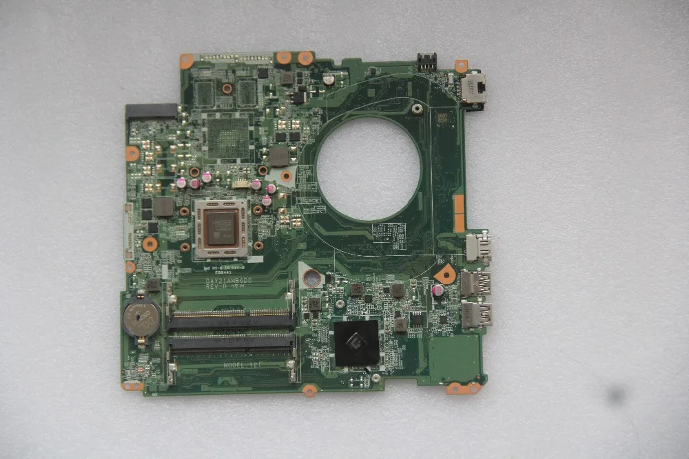 DAY21AMB6D0 для HP Pavilion 17 F материнская плата ноутбука с процессором AMD A6 7000 Onboad DDR3
