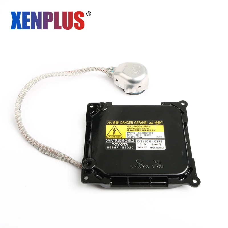 Xenplus 1pcs Used Original Xenon HID OEM Headlight Ballast Control Unit 85967-52020 DDLT003 For Toyota Lexus D4S D4R 12V
Xenplus 1pcs Used Original Xenon HID OEM Headlight Ballast Control Unit 85967-52020 DDLT003 For Toyota Lexus D4S D4R 12V