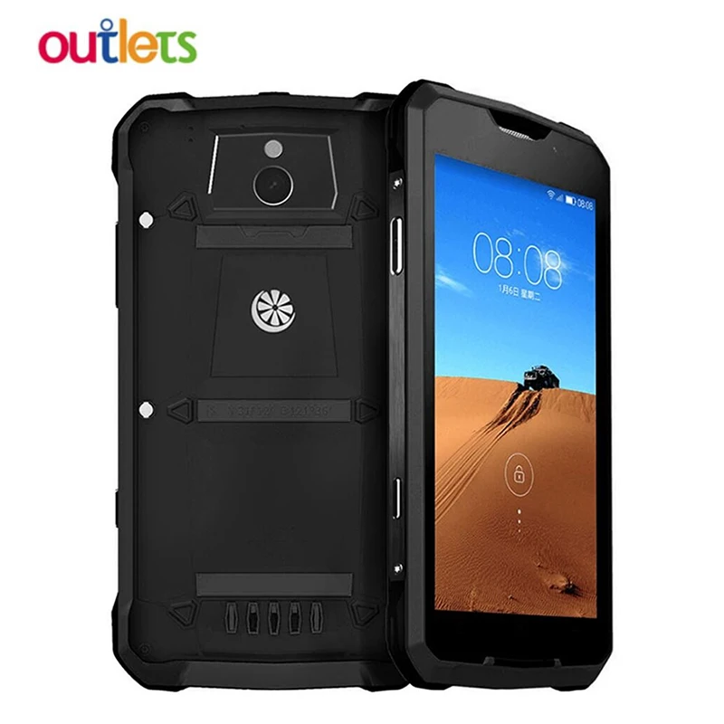 IP68 водонепроницаемый ударопрочный смартфон 5 0 дюймов AMOLED MTK6752 Восьмиядерный 2 Гб