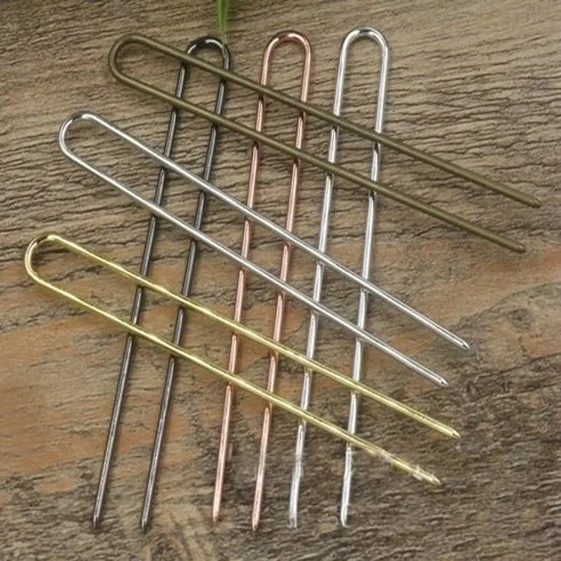 Hairpin stick U shape hair clip for wedding hair accesseries wear finding 2mm*120mm Diy Vintage Jewelry
Hairpin stick U shape hair clip for wedding hair accesseries wear finding 2mm*120mm Diy Vintage Jewelry