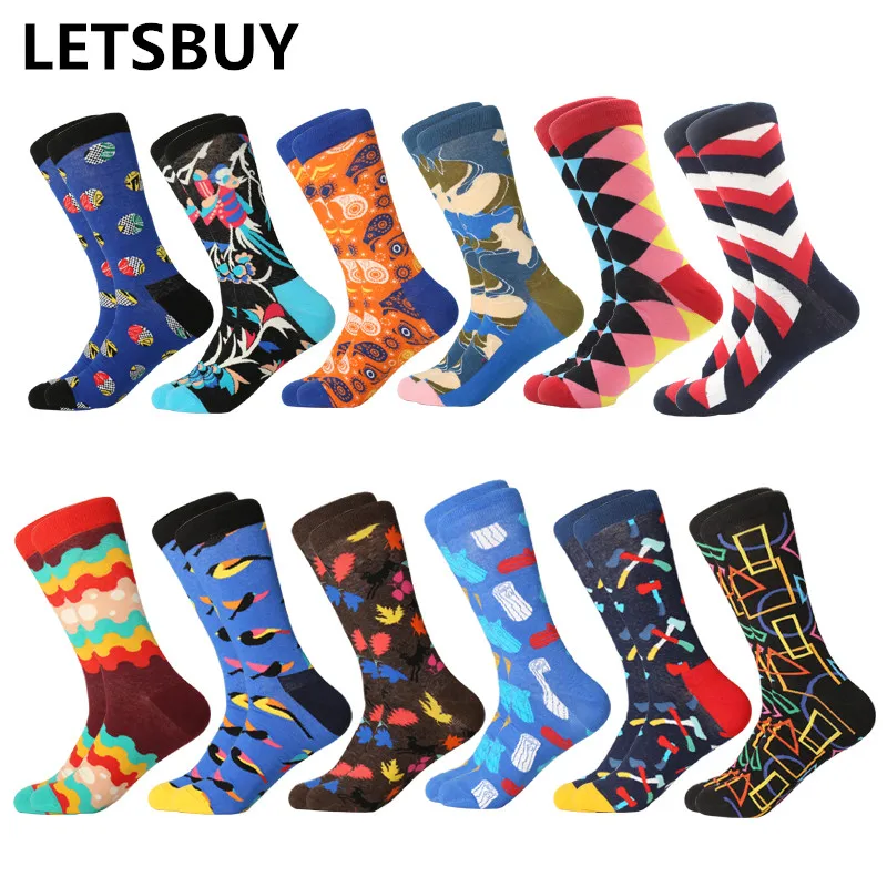 Носки LETSBUY мужские хлопковые цветные, смешные цветные Страусиные носки с изображением акулы, повседневные носочки под свадебное платье, 12 пар
Носки LETSBUY мужские хлопковые цветные, смешные цветные Страусиные носки с изображением акулы, повседневные носочки под свадебное платье, 12 пар