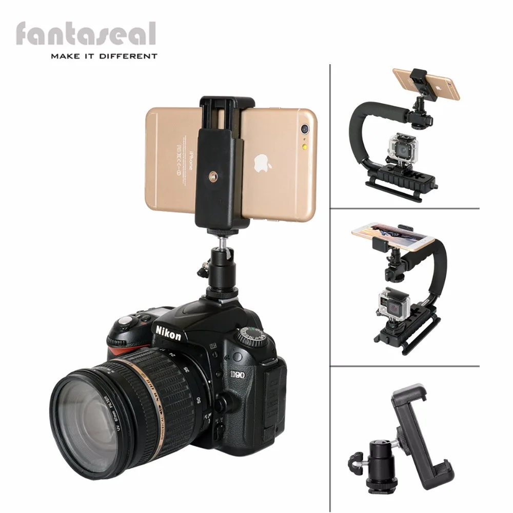 1/4 Flash Hot Shoe Screw Adapter Tripod Mount Phone Clip Holder Camera Ball Head With Gopro Adapter Mount For DSLR Came
1/4 Flash Hot Shoe Screw Adapter Tripod Mount Phone Clip Holder Camera Ball Head With Gopro Adapter Mount For DSLR Came