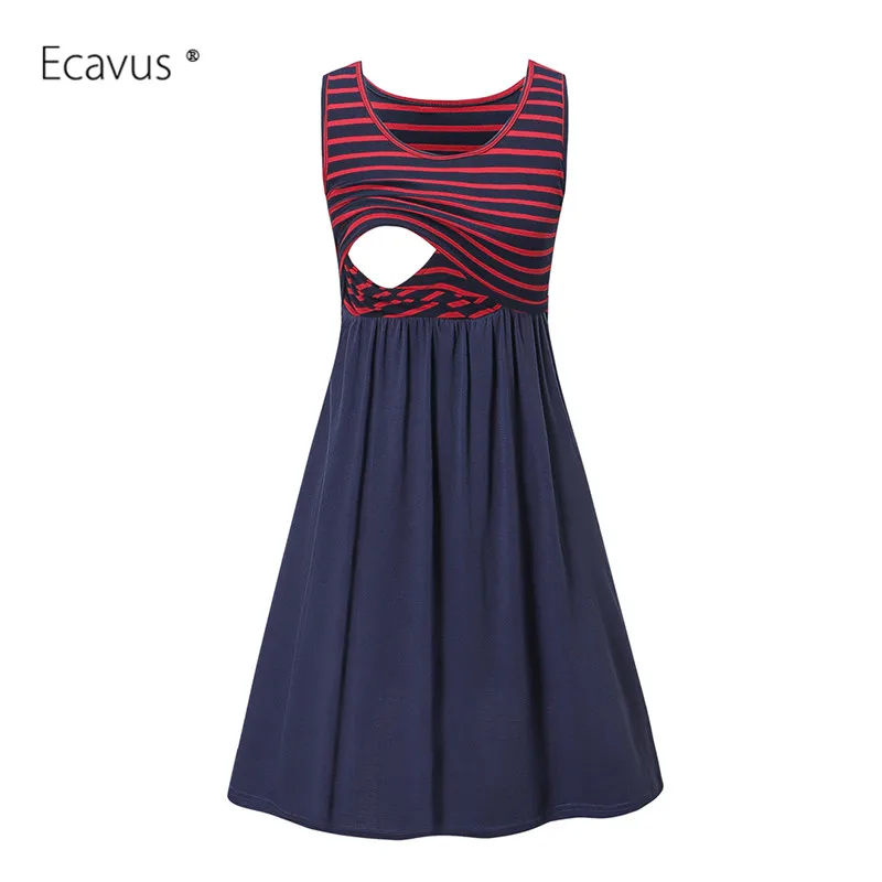 Maternity Dresses Striped Nursing Tank Pregnancy Dress Sleeveless Breastfeeding Clothes Pregnant Casual Nurse Vestido Embarazada
Maternity Dresses Striped Nursing Tank Pregnancy Dress Sleeveless Breastfeeding Clothes Pregnant Casual Nurse Vestido Embarazada