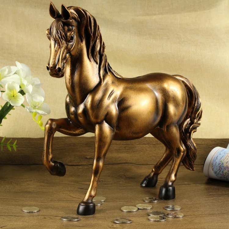 Creative Home Office Business Gifts Horse To Success Saving Money Piggy Bank Resin Crafts
Creative Home Office Business Gifts Horse To Success Saving Money Piggy Bank Resin Crafts