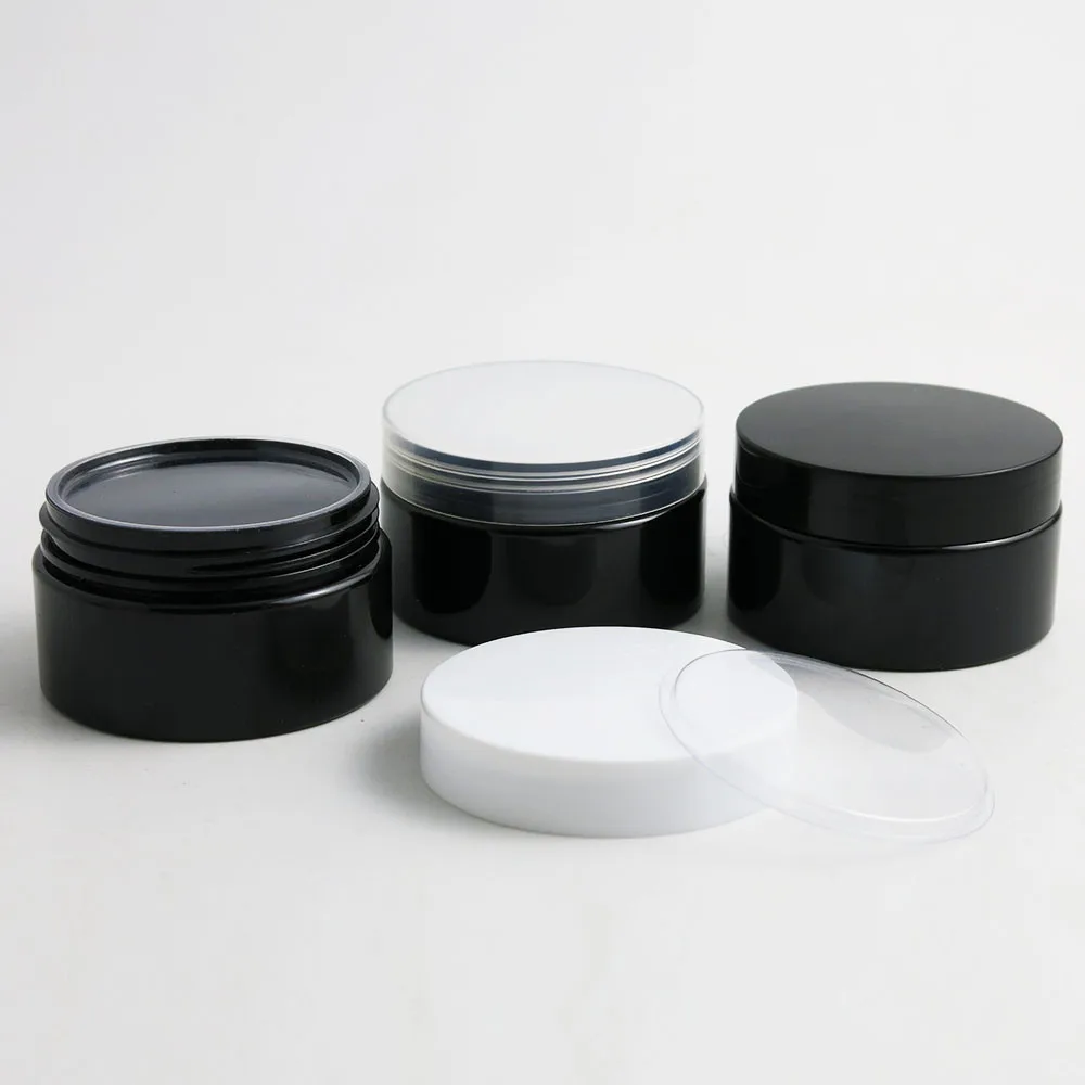20 x 100g Travel Black Plastic Jar With Lid Cosmetic jars Cosmetic Containers Sample Containers Cream Jars Cosmetic Packaging
20 x 100g Travel Black Plastic Jar With Lid Cosmetic jars Cosmetic Containers Sample Containers Cream Jars Cosmetic Packaging