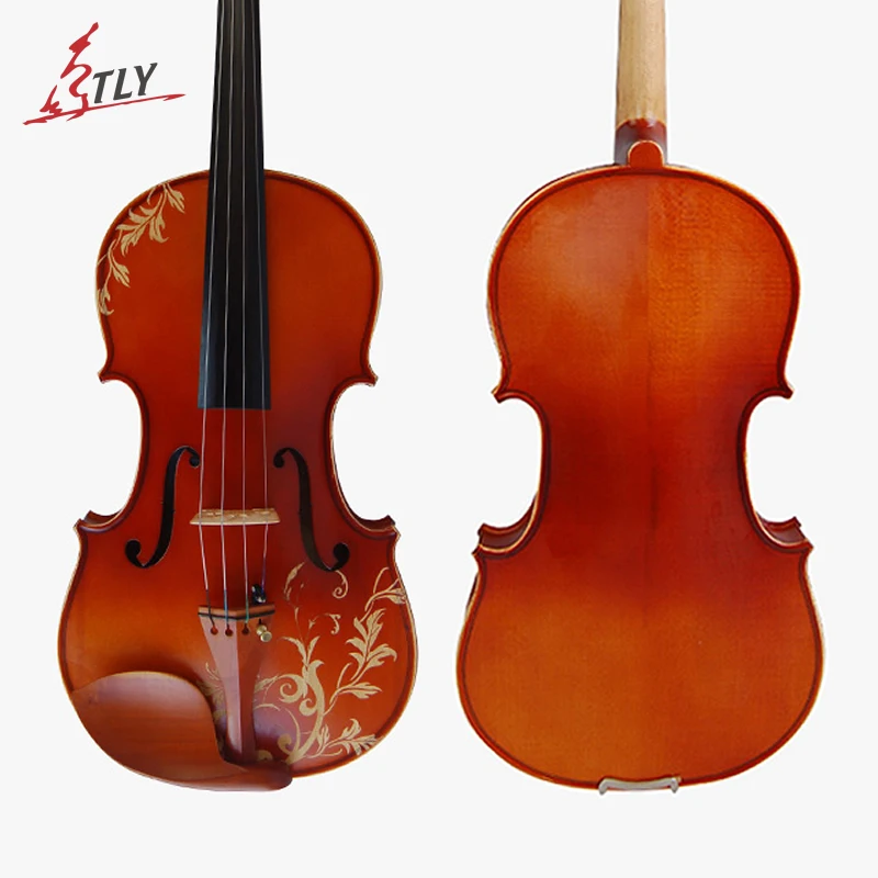 Kinglos Maple Wood Matt Acoustic Violin 4/4 Full Size Hand-carved Flowers Art Violin
Kinglos Maple Wood Matt Acoustic Violin 4/4 Full Size Hand-carved Flowers Art Violin