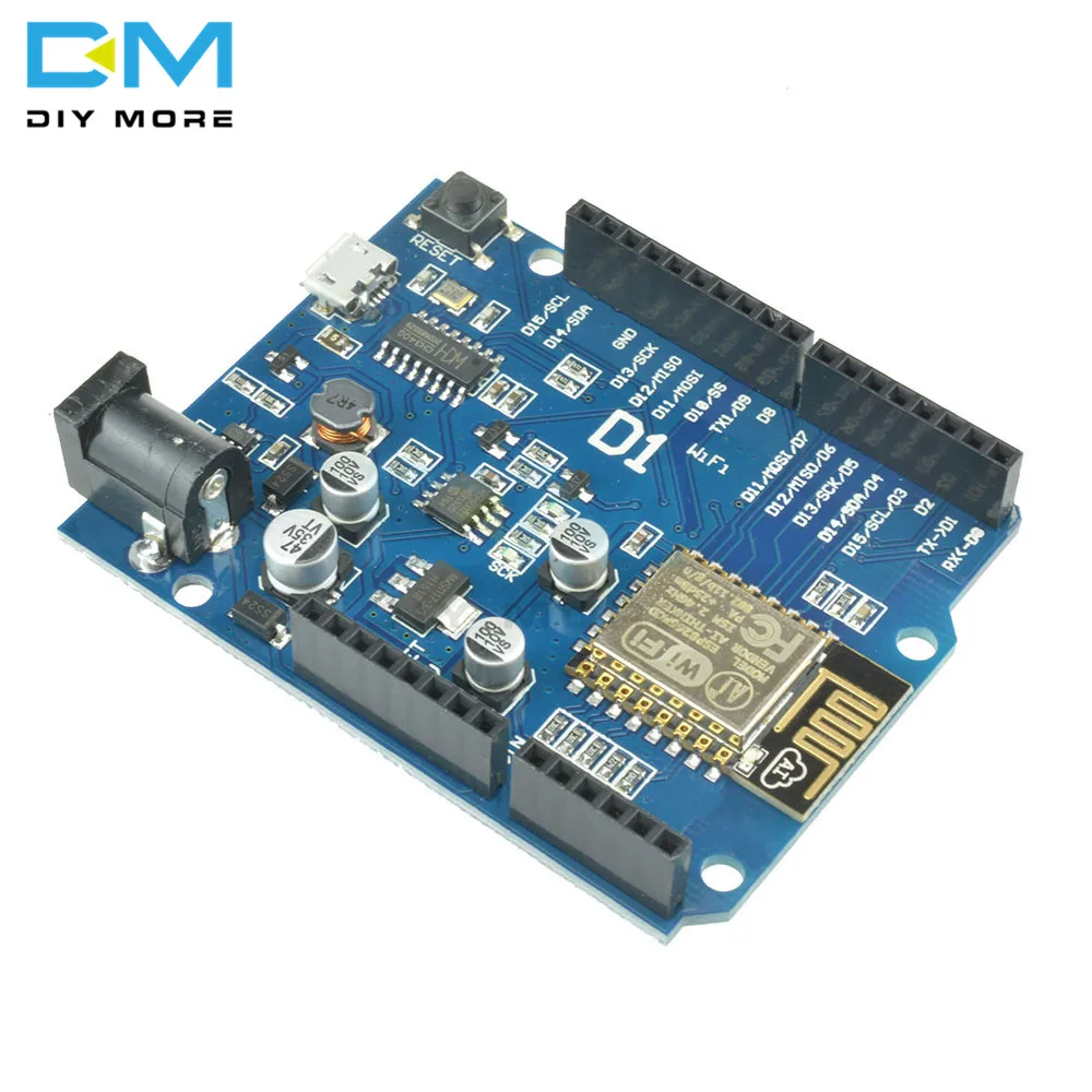 ESP8266 ESP 12E для WeMos D1 CH340 WiFi Беспроводная плата разработки OTA IDE UNO R3 ARDUINO совместимый