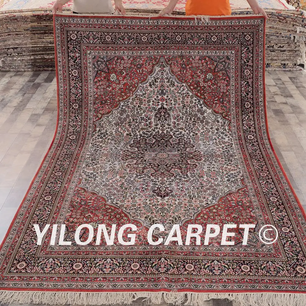 YILONG 6'x9' Persian Tabriz carpet vantage exquisite luxury living room decoration turkish rug (YHW634B6x9)
YILONG 6'x9' Persian Tabriz carpet vantage exquisite luxury living room decoration turkish rug (YHW634B6x9)