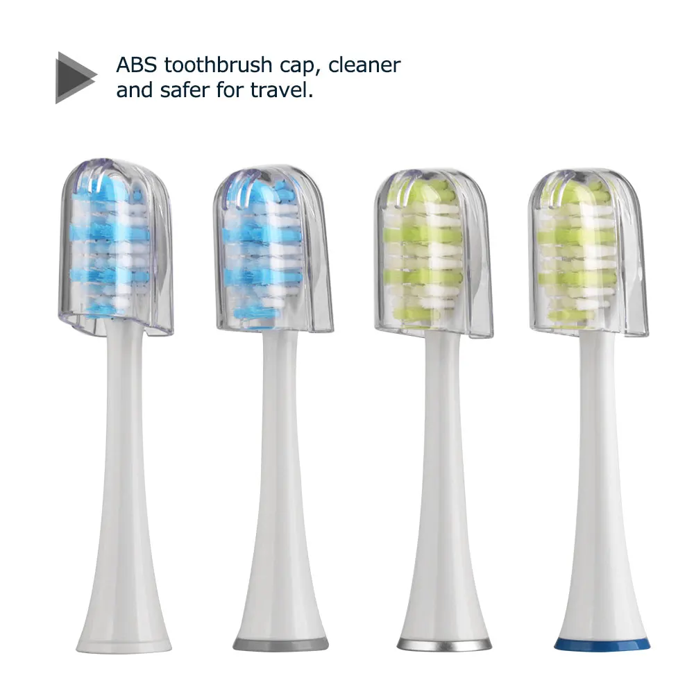 Mornwell 4pcs White Standard Replacement Toothbrush Heads with Caps for Mornwell D01/D02 Electric Toothbrush
Mornwell 4pcs White Standard Replacement Toothbrush Heads with Caps for Mornwell D01/D02 Electric Toothbrush