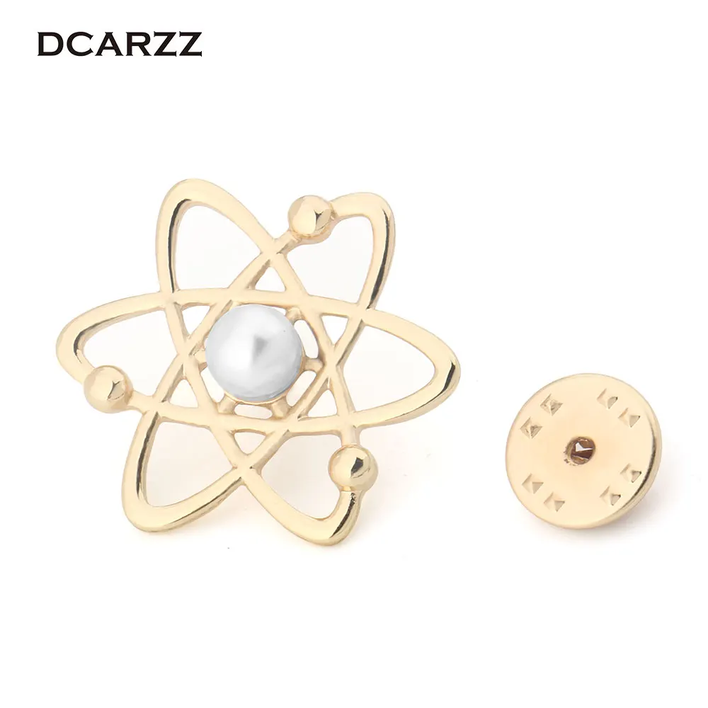 DCARZZ Atom Melecule Science Pin,the Pearl Science Symbol Brooch,Proton Neutron Nucleus Jewelry Gift for Nerd,Geeks,Scientists
DCARZZ Atom Melecule Science Pin,the Pearl Science Symbol Brooch,Proton Neutron Nucleus Jewelry Gift for Nerd,Geeks,Scientists