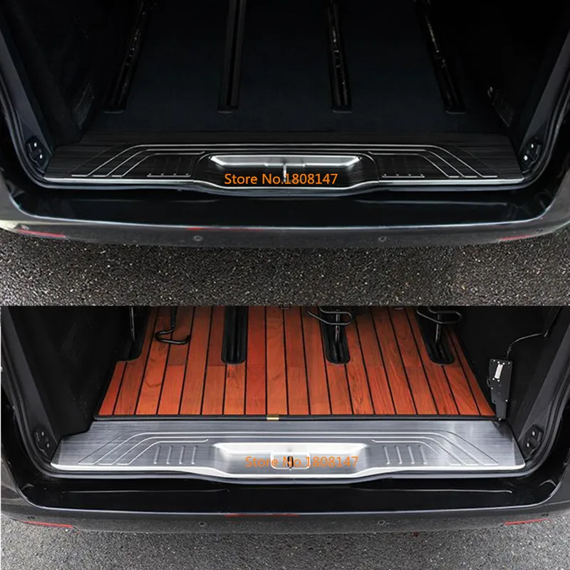 Накладка на порог багажника для Mercedes Benz Vito W447, 2017, 2018, 2019, 1 шт.
Накладка на порог багажника для Mercedes Benz Vito W447, 2017, 2018, 2019, 1 шт.