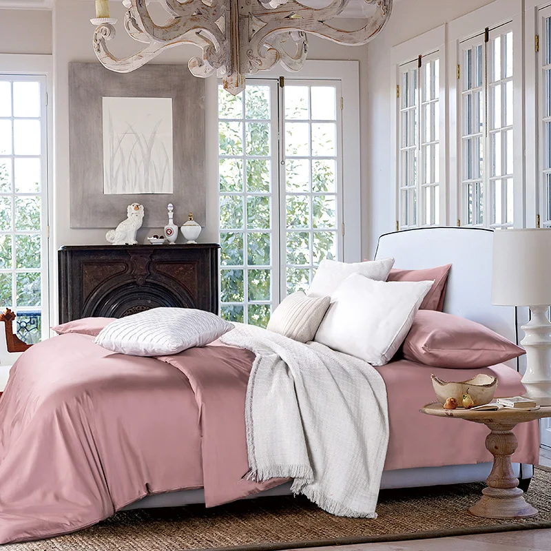 Posodono Luxury Tribute 100% Egyptian Cotton Bedding set linen Duvet Cover solid pink color long stapled Bedspreads flatsheet
Posodono Luxury Tribute 100% Egyptian Cotton Bedding set linen Duvet Cover solid pink color long stapled Bedspreads flatsheet