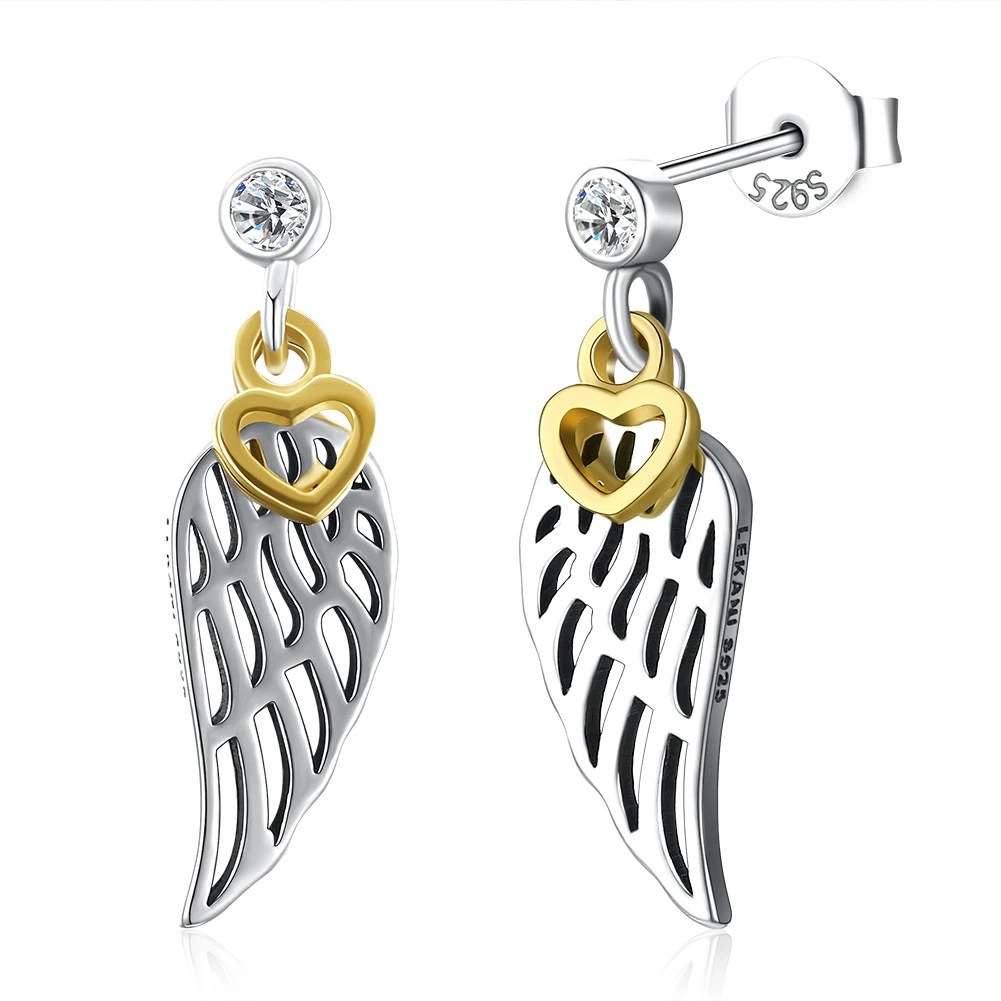 S925 sterling silver fashion trend wings earrings sterling silver angel earrings S925 sterling silver accessories
S925 sterling silver fashion trend wings earrings sterling silver angel earrings S925 sterling silver accessories