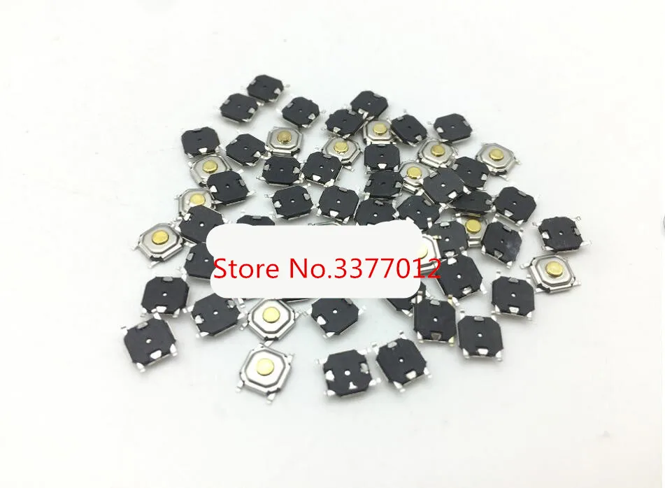 100pcs/lot High quality tact switch 4x4x1.5mm high patch 4*4*1.5 micro switch copper head
100pcs/lot High quality tact switch 4x4x1.5mm high patch 4*4*1.5 micro switch copper head