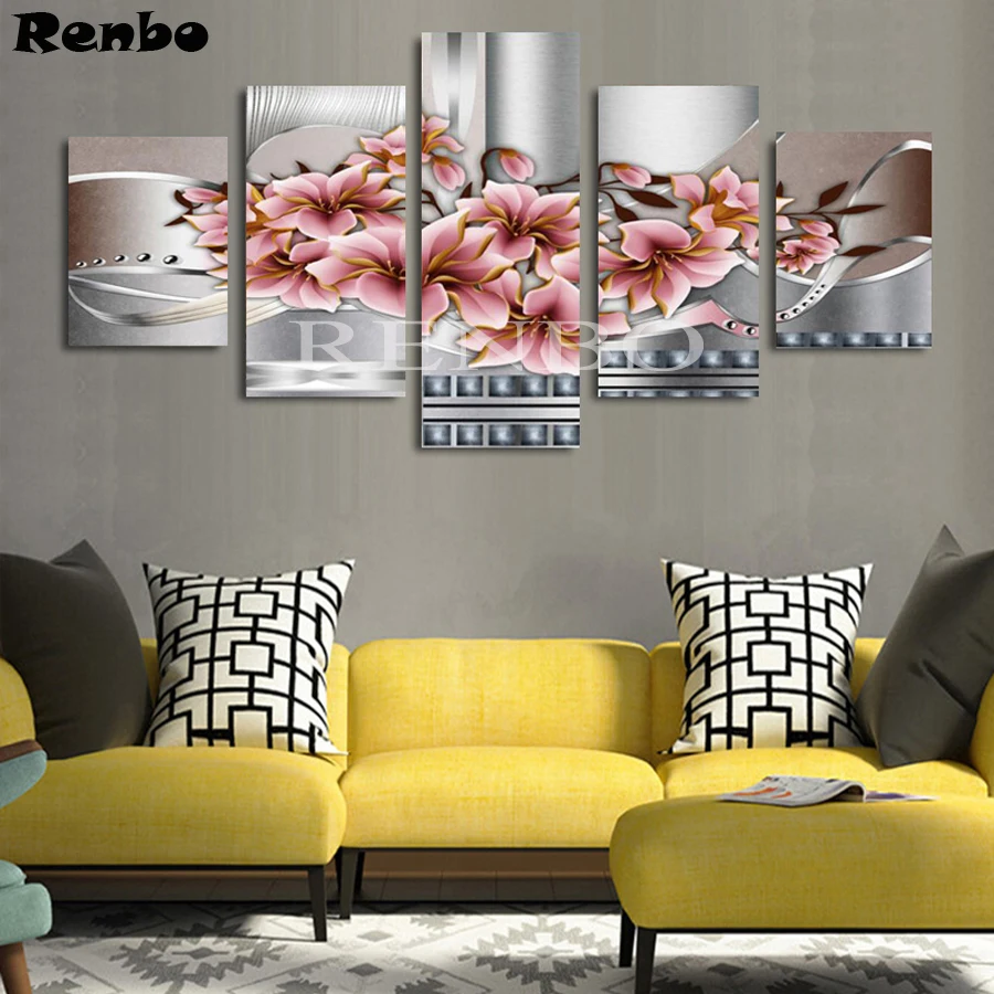 5pcs/set DIY Diamond Painting Cross Stitch Kits Full drill Diamond Embroidery Magnolia flower 5D Diamond Mosaic Home Decor A160
5pcs/set DIY Diamond Painting Cross Stitch Kits Full drill Diamond Embroidery Magnolia flower 5D Diamond Mosaic Home Decor A160