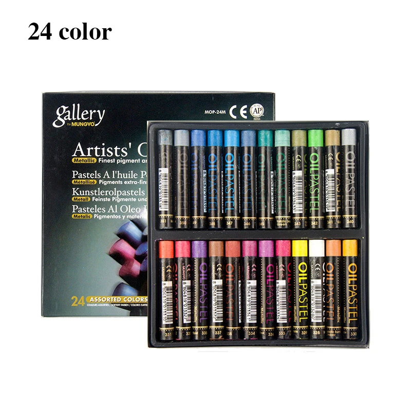 12/24 Metallic Colors Oil Pastelfor Artist Student Soft Crayon Graffiti Painting Drawing Pen School Stationery Art Supplies Gift
12/24 Metallic Colors Oil Pastelfor Artist Student Soft Crayon Graffiti Painting Drawing Pen School Stationery Art Supplies Gift