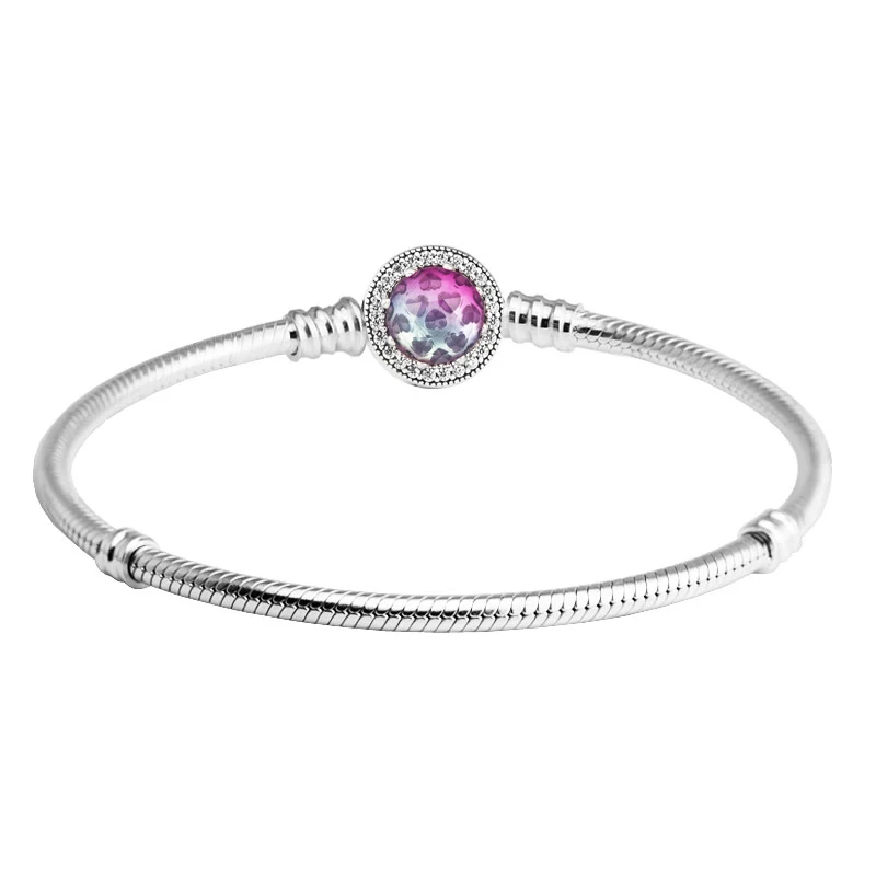 100% 925 Sterling-Silver-Jewelry Radiant Hearts Clasp Bracelet with Coloured CZ Free Shipping
100% 925 Sterling-Silver-Jewelry Radiant Hearts Clasp Bracelet with Coloured CZ Free Shipping