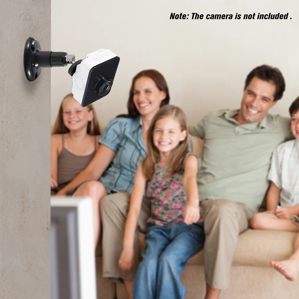 1 Pack Adjustable Mount Wall Table Ceiling Security Bracket for Zmodo/Funlux Camera Black
1 Pack Adjustable Mount Wall Table Ceiling Security Bracket for Zmodo/Funlux Camera Black