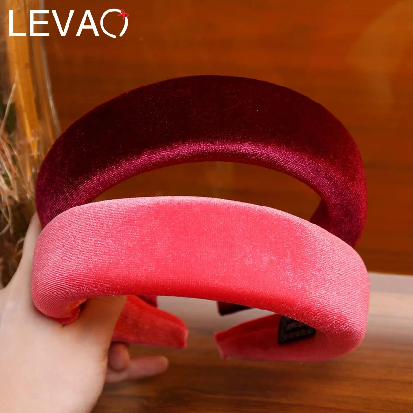 Levao Padded Velvet Headbands Thick Sponge Hair Hoop Bands Women Hairbands Charming Hair Accessories For Girls Wide Head Hoops
Levao Padded Velvet Headbands Thick Sponge Hair Hoop Bands Women Hairbands Charming Hair Accessories For Girls Wide Head Hoops
