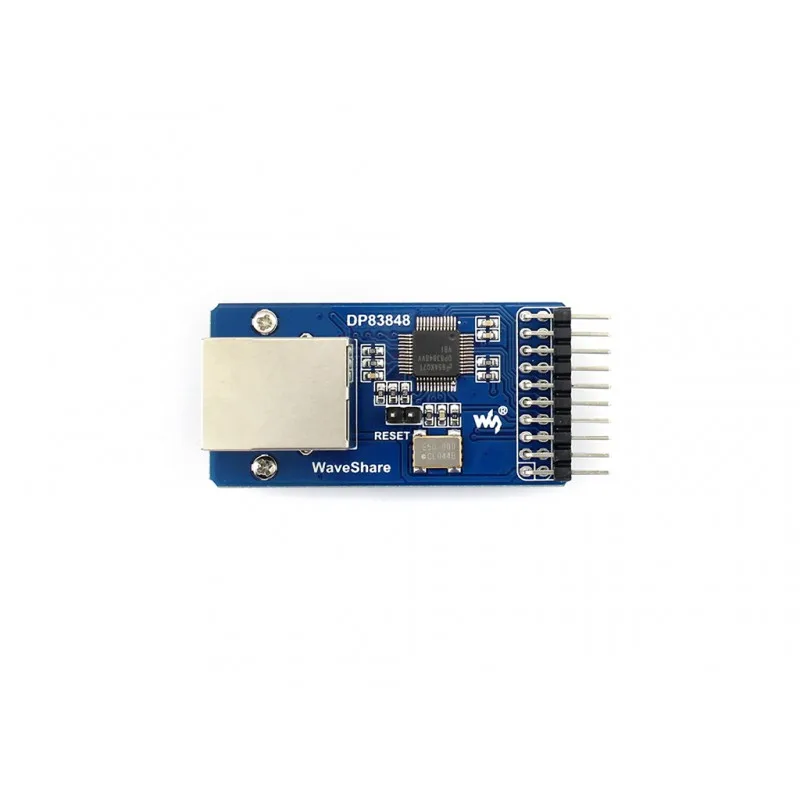 Waveshare DP83848 Ethernet Board Module 10/100 Mb/s Ethernet Physical Layer Transceiver Control Interface Web Server Module
Waveshare DP83848 Ethernet Board Module 10/100 Mb/s Ethernet Physical Layer Transceiver Control Interface Web Server Module