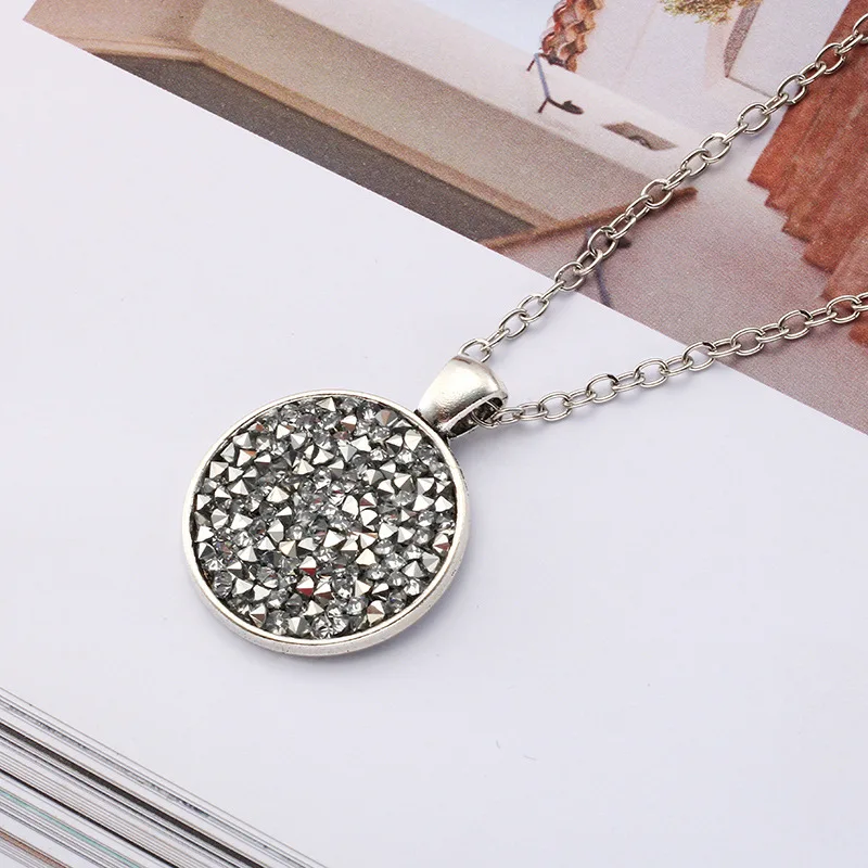 10 Rhinestone Cartoon Kawaii Cubic Zirconia Colorful pendant jewelry Cone color geometric round Enamel Crystal Zircon necklace
10 Rhinestone Cartoon Kawaii Cubic Zirconia Colorful pendant jewelry Cone color geometric round Enamel Crystal Zircon necklace