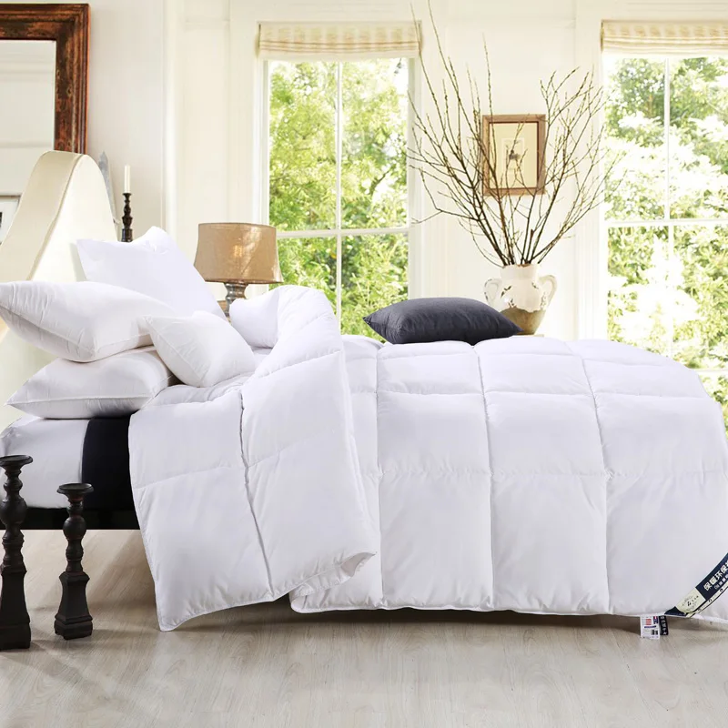 100% white warm Winter Goose Down Comforter Quilt Warmly White Comforter King Size Bedding Set king size christams gift48
100% white warm Winter Goose Down Comforter Quilt Warmly White Comforter King Size Bedding Set king size christams gift48