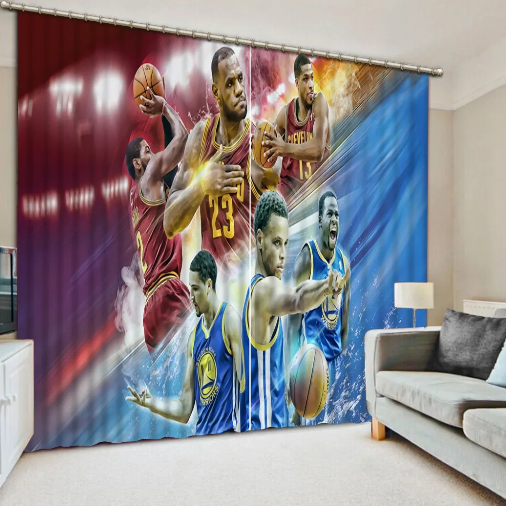 Basketball sports customize window 3d curtains living room bedroom modern blackout curtains
Basketball sports customize window 3d curtains living room bedroom modern blackout curtains