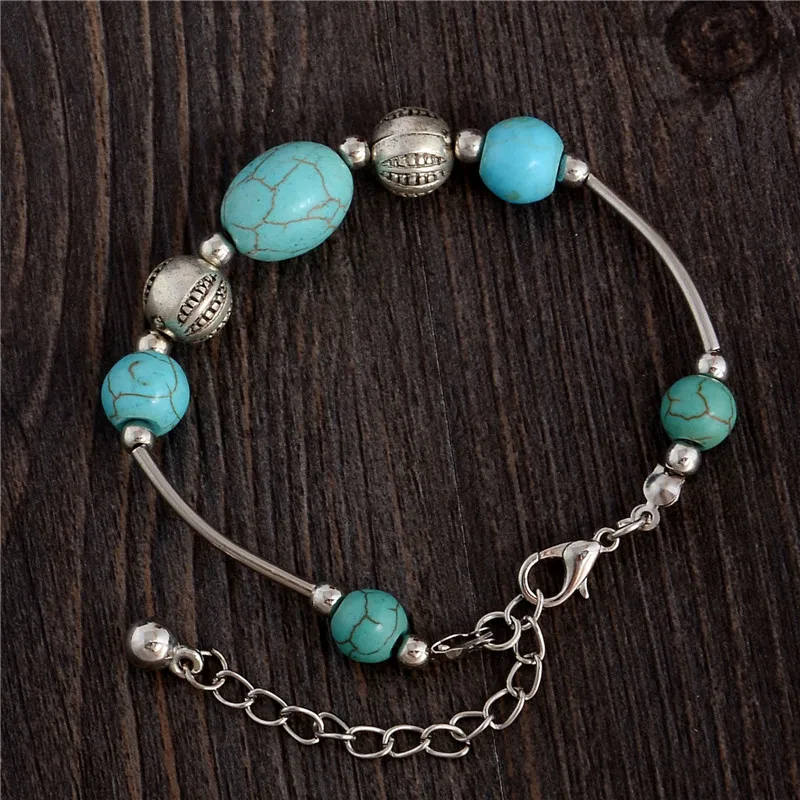 Topkeeping Brand Women New Casual Fashion Jewelry Europe America Alloy Beads Bracelets Girls Boho Ethnic Style Retro Bracelets
Topkeeping Brand Women New Casual Fashion Jewelry Europe America Alloy Beads Bracelets Girls Boho Ethnic Style Retro Bracelets